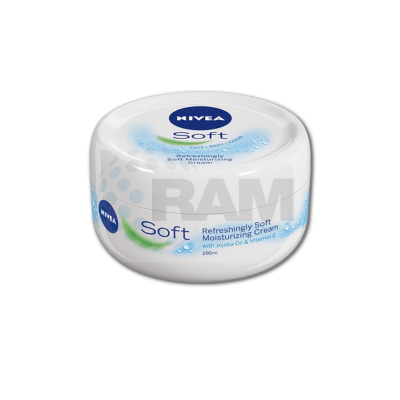 Nivea Cream Soft Pot 200ml (3×8) – RAM Enterprise