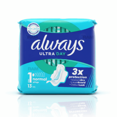 Always Ultra Day Normal Pads With Wings 13's (Size 1) (x16)