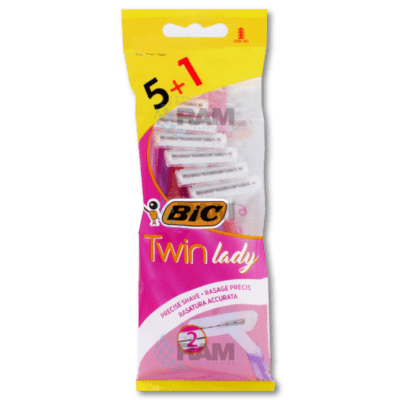 BIC Razors - Twin Lady (5+1) (x10)