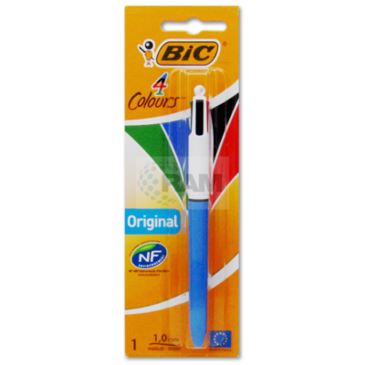 BIC Pen 4 Colour Original Blister Card (x20)