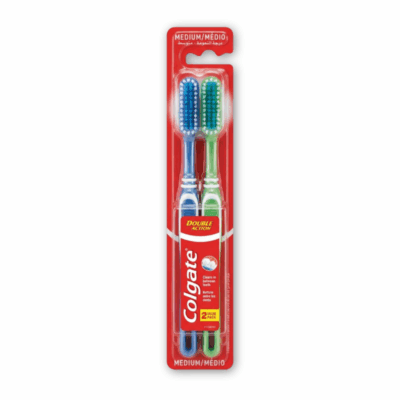 Colgate Toothbrushes - Double Action 2 pack (x12)