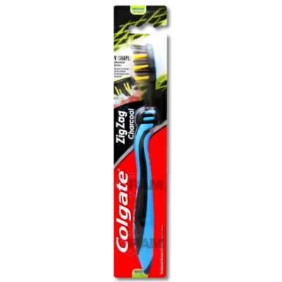 Colgate Toothbrushes - Zig Zag Charcoal (x12)