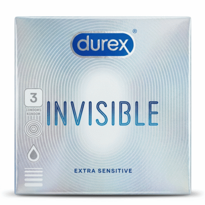 Durex Condoms 3's - Invisible Extra Sensitive (x24)
