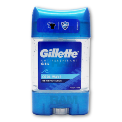 Gillette Gel Deo Stick - Cool Wave 70ml (x6)