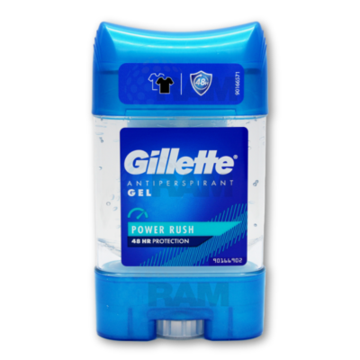 Gillette Gel Deo Stick - Power Rush 70ml (x6)