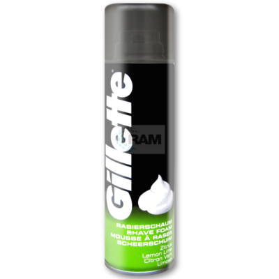 Gillette Shaving Foam - Lime 200ml (x6)
