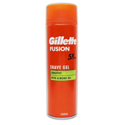 Gillette Fusion 5 Shaving Gel - Ultra Sensitive 200ml (x6)