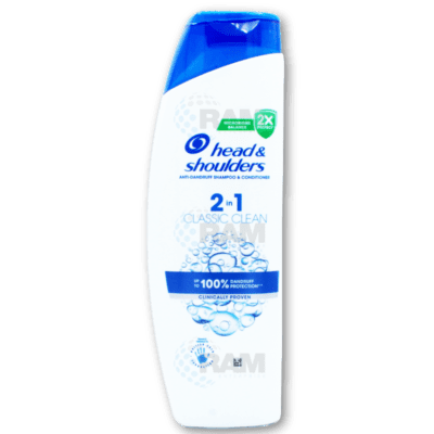 Head & Shoulders - Classic Clean 2in1 330ml (x6)