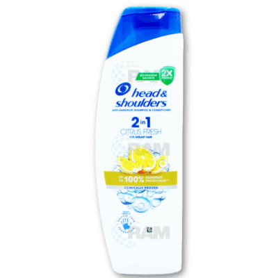 Head & Shoulders - Citrus Fresh 2in1 330ml (x6)