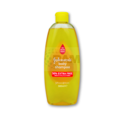 Johnson & Johnson Baby Shampoo 300ml (200ml + 50% Free) (x6)