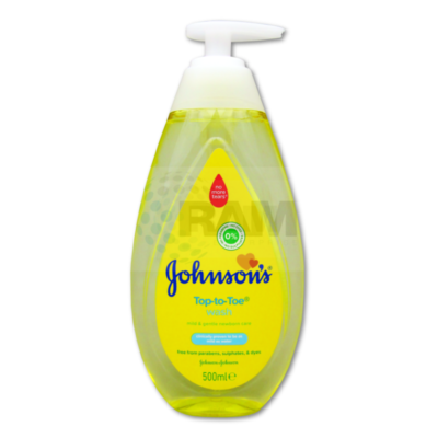 Johnson & Johnson Baby Top-to-toe Wash 500ml (x6)