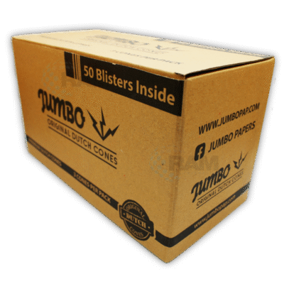 Jumbo King Size Slim Dutch Cones - Blister 3pk (x32)