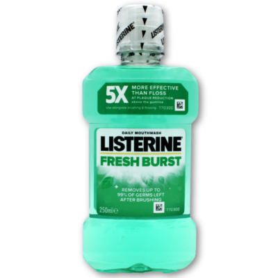 Listerine Mouthwash - Freshburst 250ml (x6)