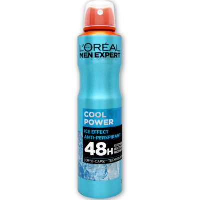 L'Oreal Men Expert Deo - Cool Power 250ml (x6) (x6)