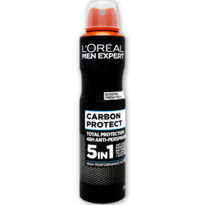 L'Oreal Men Expert Deo - Carbon Protect 5in1 250ml (x6)