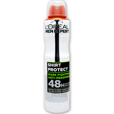 L'Oreal Men Expert Deo - Shirt Protect Green 250ml (x6)