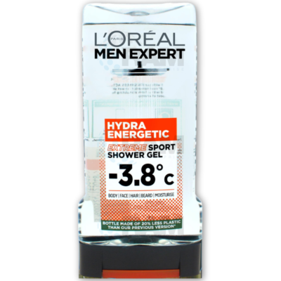 L'Oreal Men Expert Shower Gel - Extreme Sport 300ml (x6)