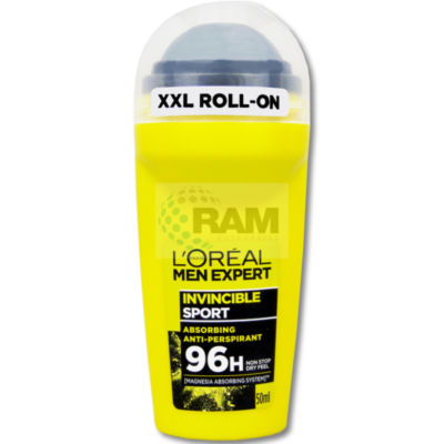 L'Oreal Men Expert Roll-on - Invincible Sport 50ml (x6)