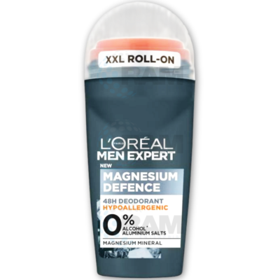 L'Oreal Men Expert Roll-on - Magnesium Defence 50ml (x6)