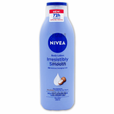 Nivea Lotion - Irresistibly Smooth 250ml (x6)