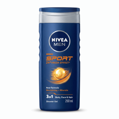 Nivea Shower Gel - Mens Sport 250ml (x6)