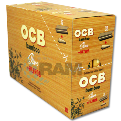 OCB Bamboo King Size Slim & Filters 32's