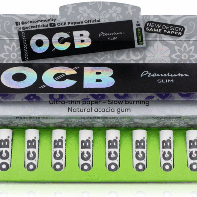 OCB Premium Slim + Activ Tips (x20)