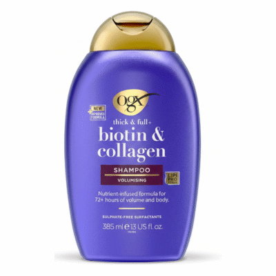 OGX Shampoo - Biotin & Collagen 385ml (x6)