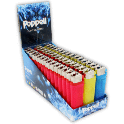 Poppell Lighters ? Flint (x45)