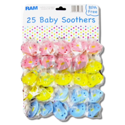 Ram Baby Soothers Display 25's Pack (x12)