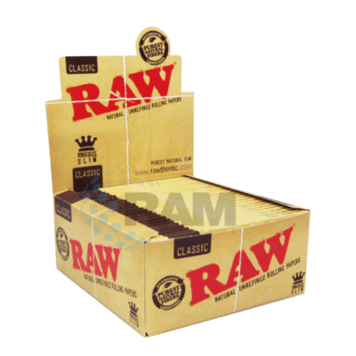 RAW Rolling Papers - Classic King Size Slim 50s