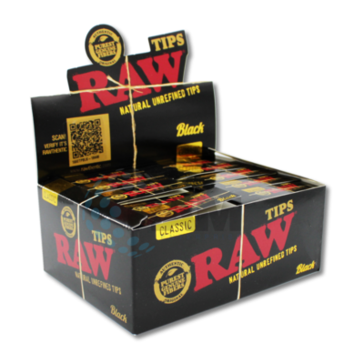 RAW Black Natural Tips 50's