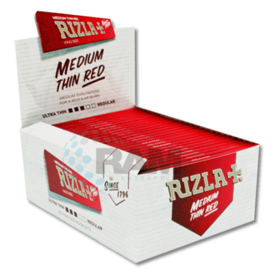 Rizla Rolling Papers - Red Kingsize Narrow 50's (UK) (x50)