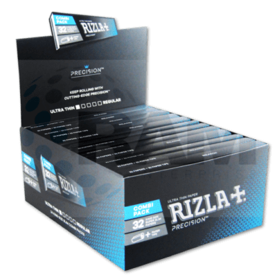 Rizla Rolling Papers - Precision Combi King Size Slim + Filter Tips 32's (x24)