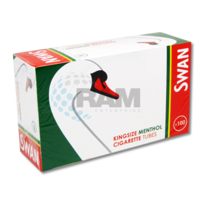 Swan Cigarette Tubes - Menthol 100's (x5)