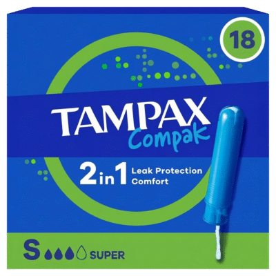 Tampax Compak 18's - Super (x6)