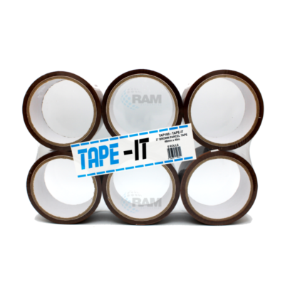Tape-IT - 2" Brown Parcel Tape 48mm X 40m (6x6)