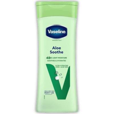 Vaseline Lotion - Aloe Soothe 400ml (x6)