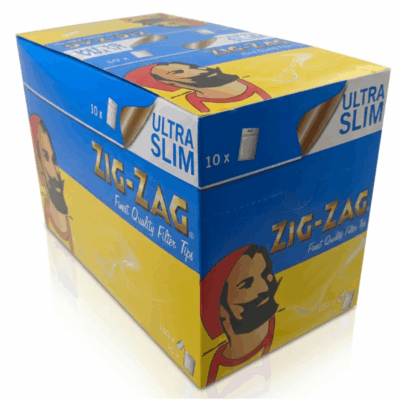 ZIG-ZAG Filter Tips - Ultra Slim 150's (x10)