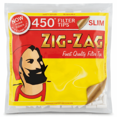 ZIG-ZAG Filter Tips - Slim 450's Bags (x50)