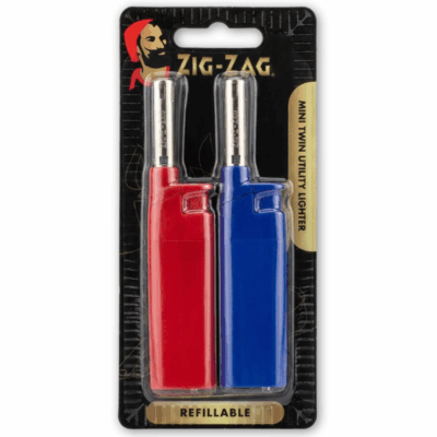 ZIG-ZAG Mini Utility Lighter 2pk  (x24)